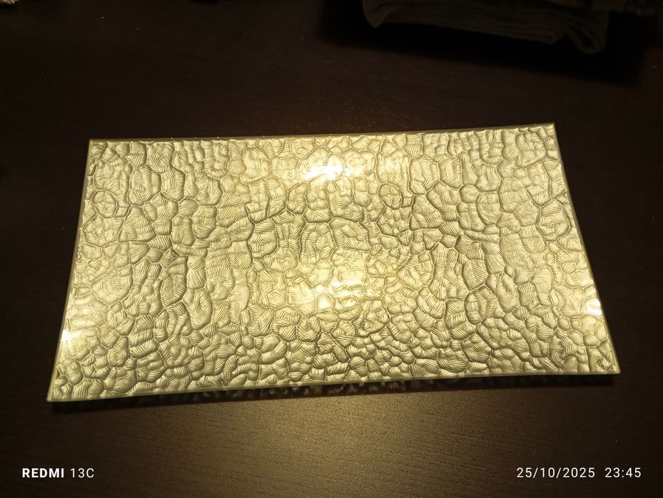 Travessa retangular decorativa