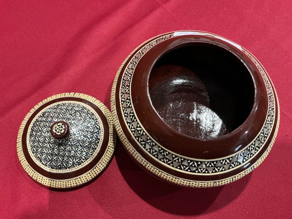 Caixa oval decor madre pérola 14x12 cm anúncios abaixo