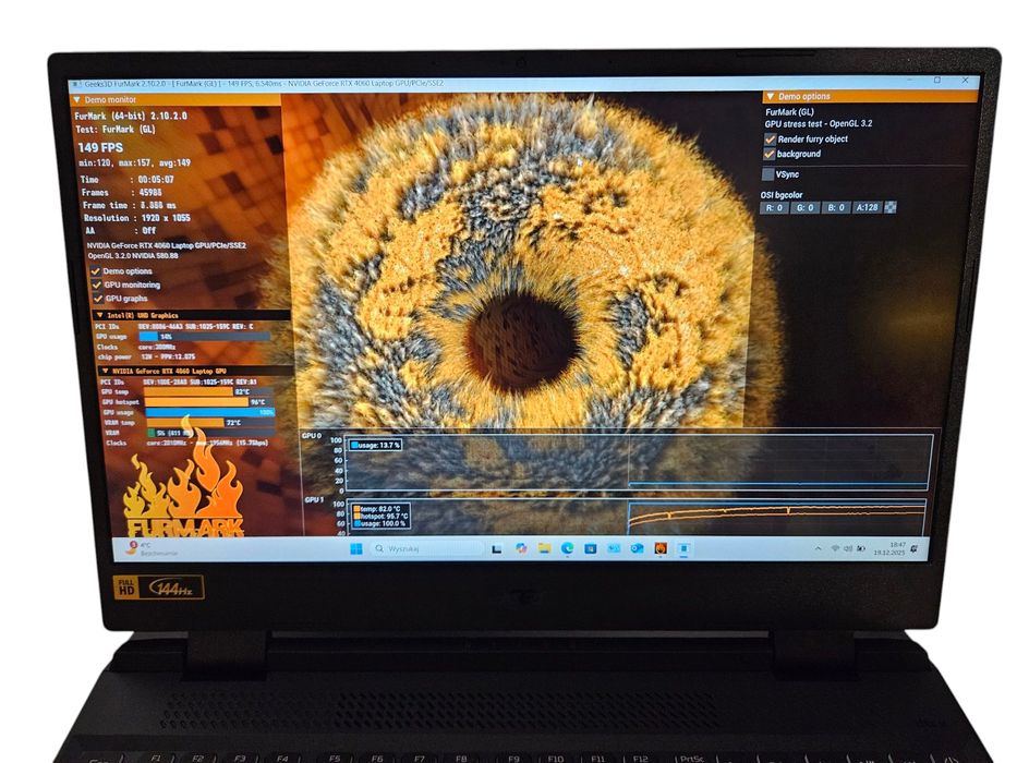 Gw. 12.2026r Laptop Acer Nitro 5 RTX 4060  i5 12th  SSD 512GB RAM 16GB