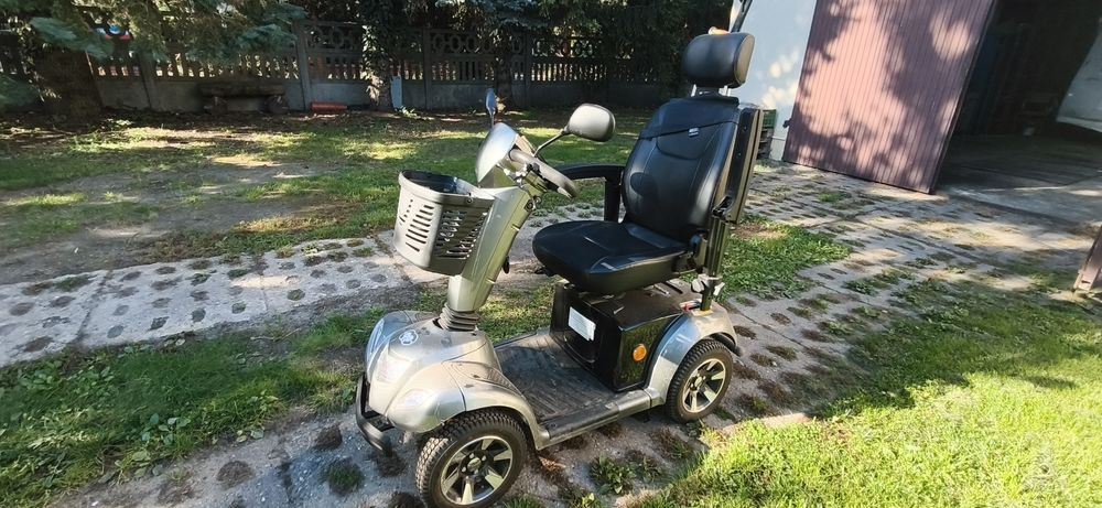 Wózek elektryczny Vermeiren jak nowy 136 km z gwarancją.
