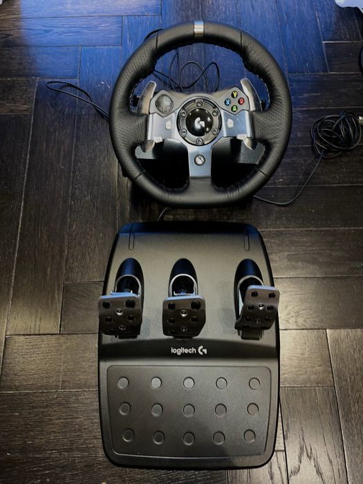 Ігровий руль + педалі logitech g920