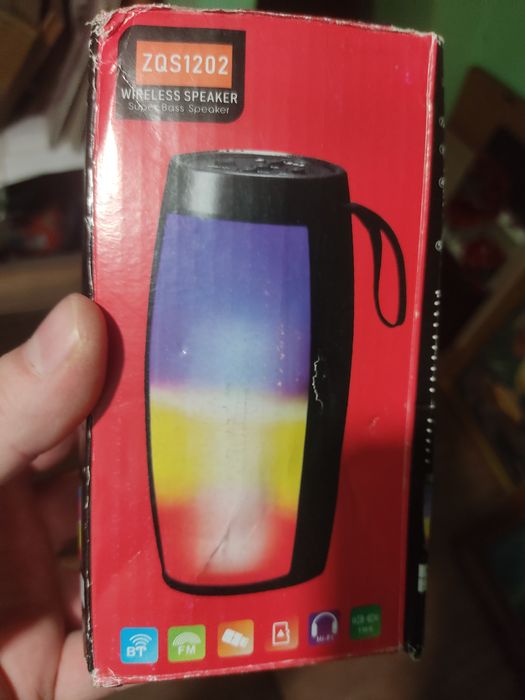 Nowy głośnik bluetooth RGB LED!