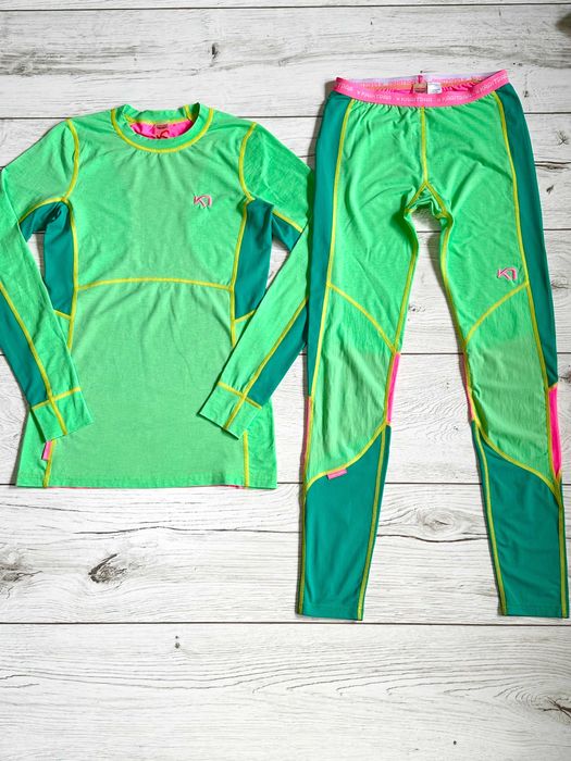 KARI TRAA SVALA damska bielizna termoaktywna komplet techniczna góry S