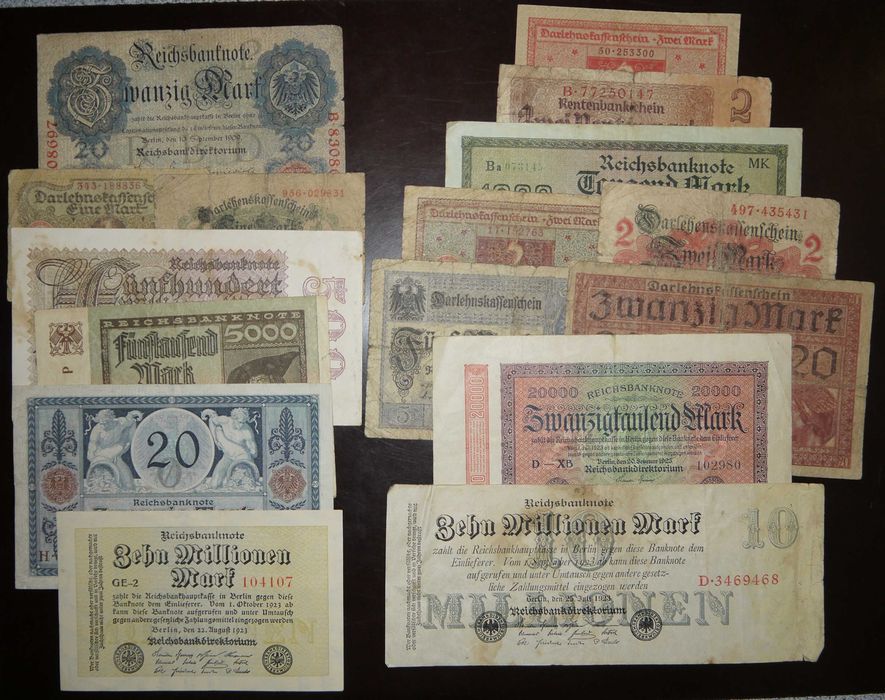 Німеччина 16 штук різних 1917-1937 рр