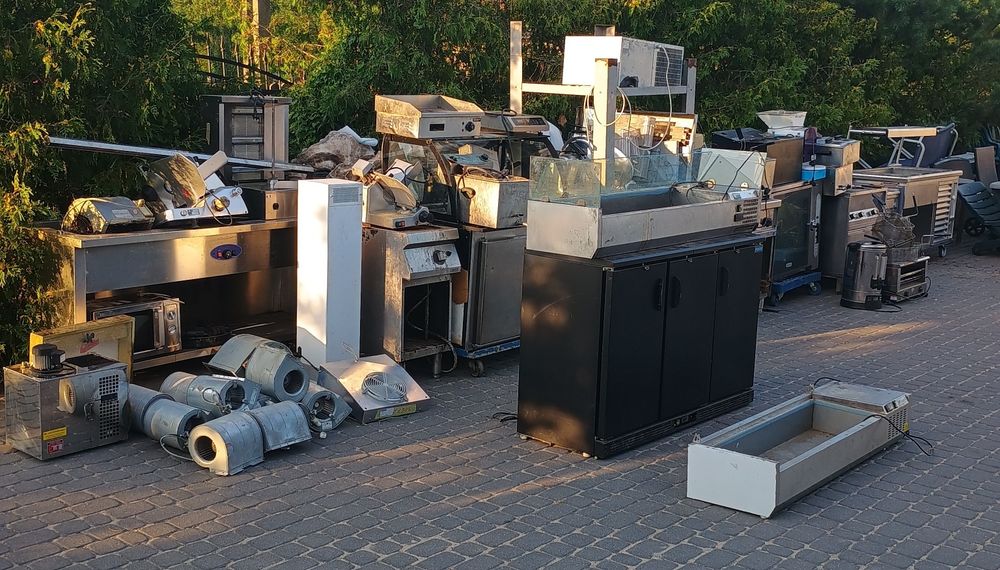 Gastronomiczny sprzęt piec konwekcyjny frytkownica sushi grill kebab