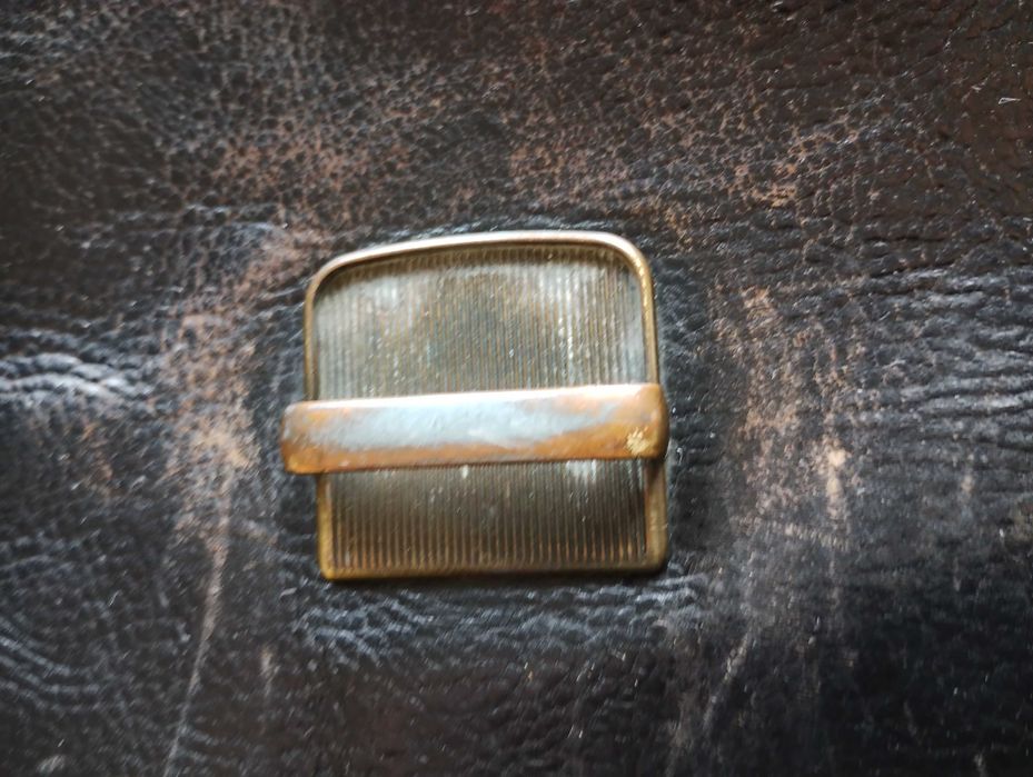 Aktówka męska czarna skórzana