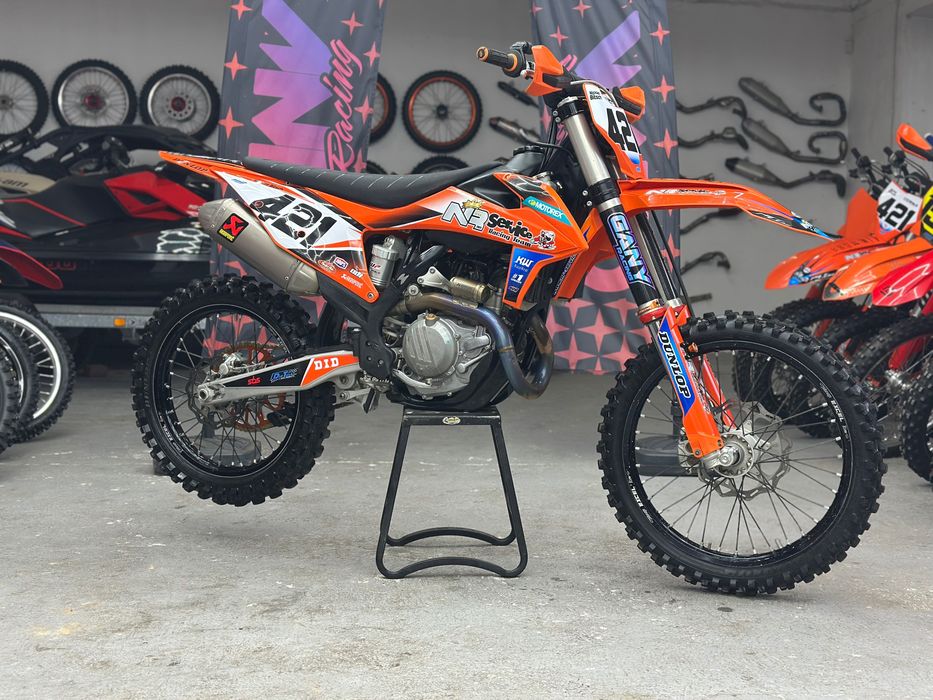 KTM SXF 450 cc rok 2021 - 72 mth - AKRAPOVIC - TOP