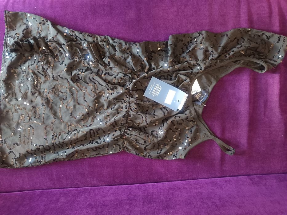 Платье на выпускной чёрное мини