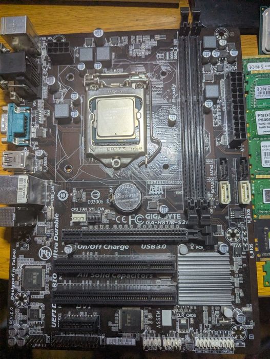 Комплектуючі для комп'ютера. ОЗУ, SSD, HDD, материнська плата, проц