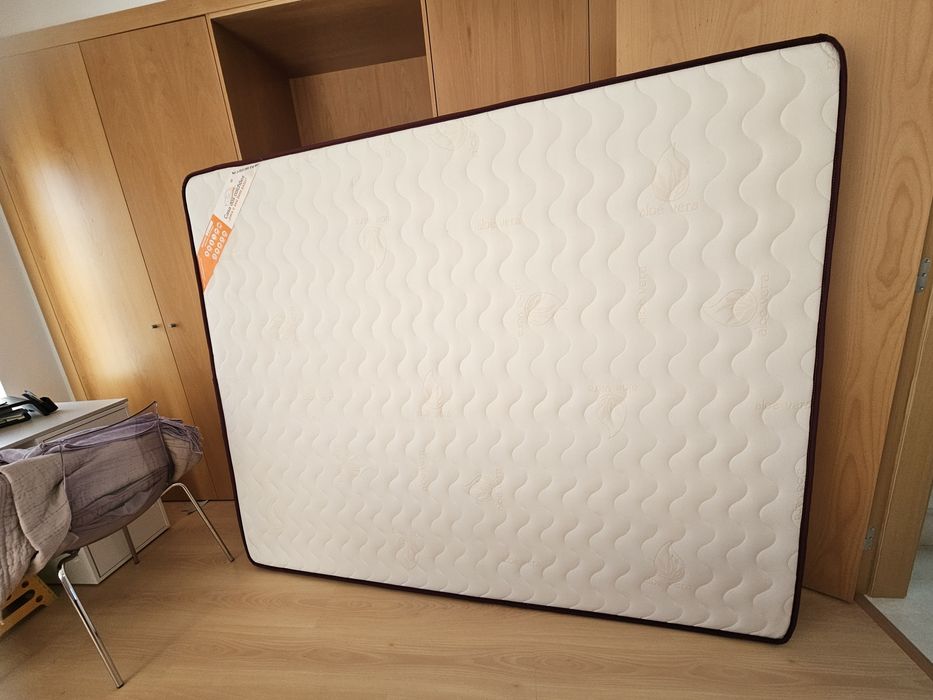 Colchão novo - hipoalergénica/aloe vera 160x200
