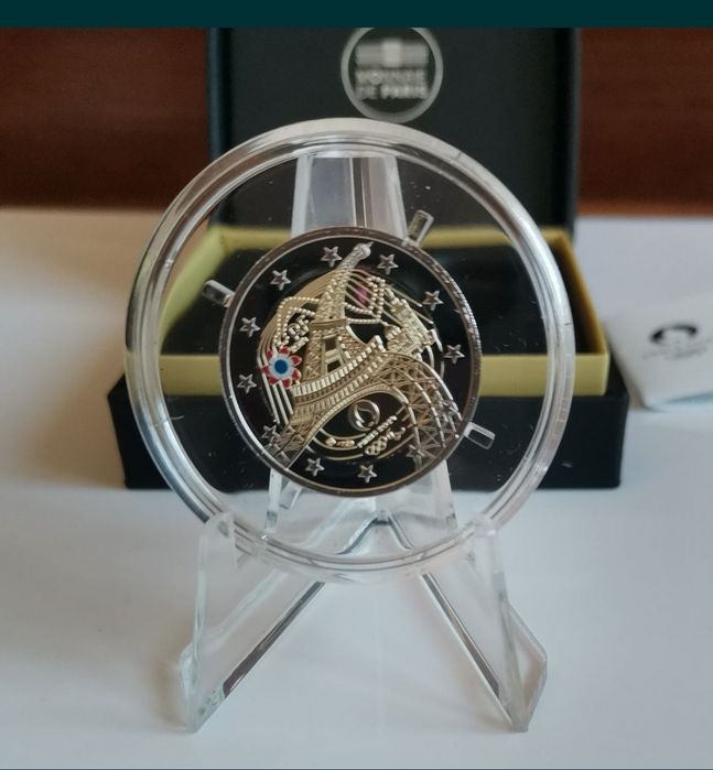 Moeda colorida - Comemorativa de 2€ - Jogos Olímpicos e Paraolímpicos