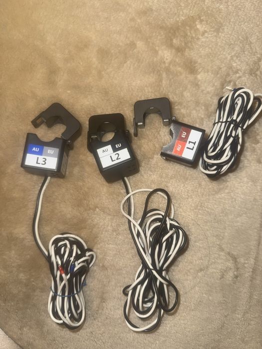 Przekładniki prądowe 3 sztuki komplet