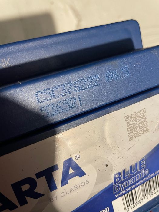 Акумулятор Varta F17 12v 80Ah 740A серпень 2023