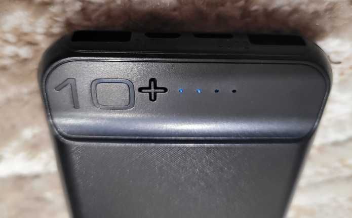 Повербанк 10000 mAh швидка зарядка, полімерний
