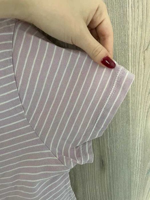 Jasnofioletowy croptop