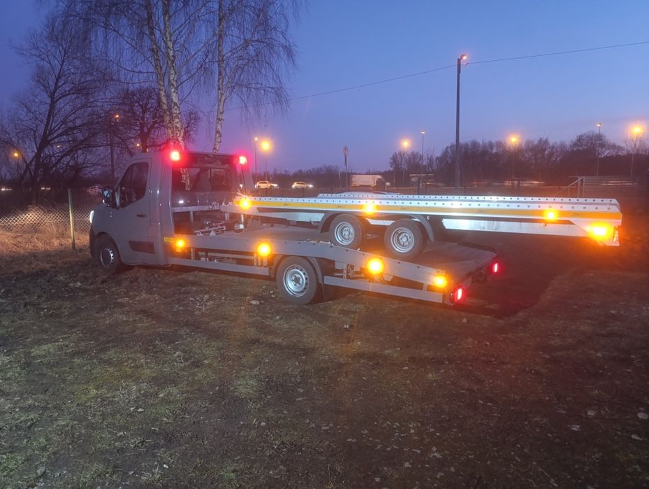 Wynajmę przyczepę lawetę DMC 2700kg