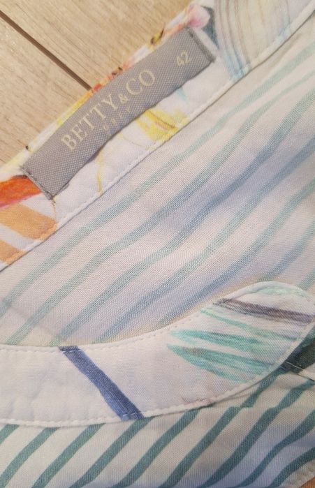 Wiskozowa bluzka BETTY & CO (Betty Barclay) 42 XL
