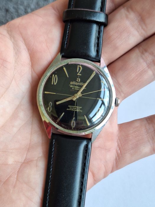 Atlantic Worldmaster 21jewels Unitas