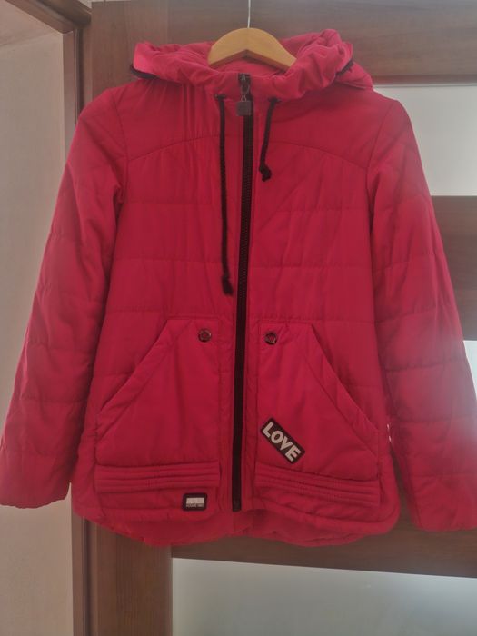 Подовжена курточка.