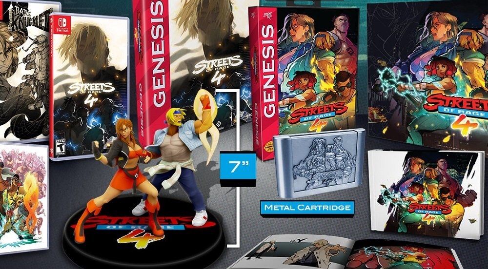 Street of rage 4 colecionador apenas 1500 exemplares Nintendo Switch