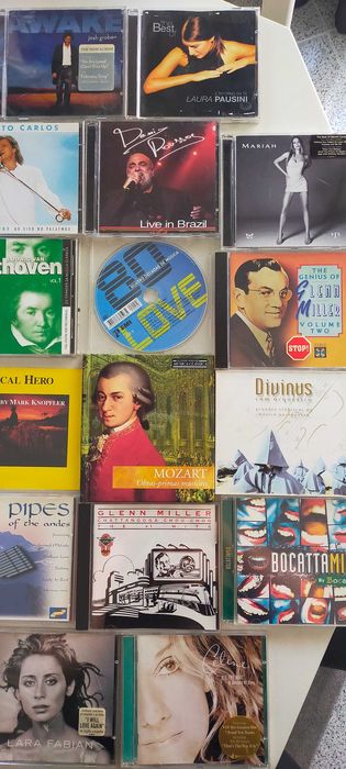 CDs Cantores estrangeiros