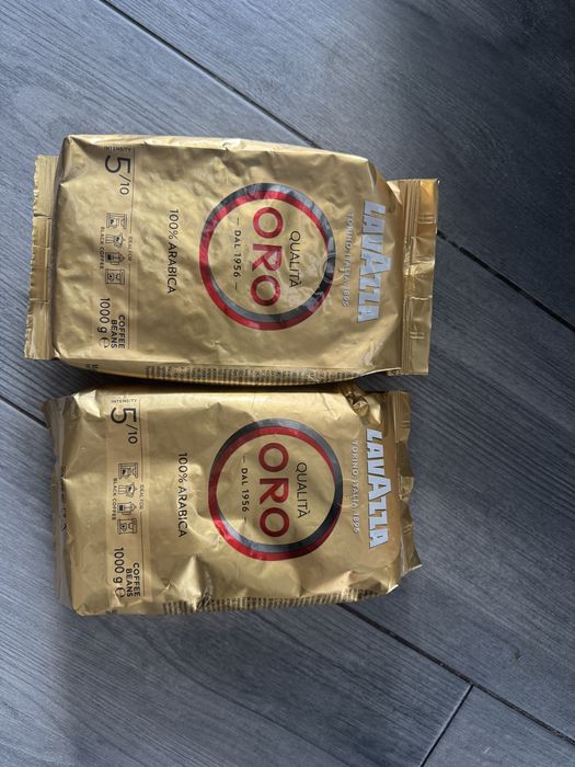 2x Kawa ziarnista Lavazza Qualità Oro o wadze 1000g