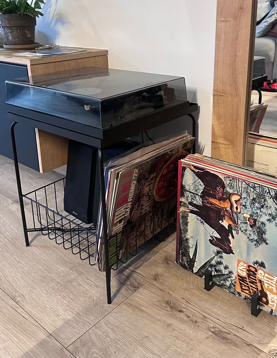 Gramofon Teac TN-280BT + kolumny + stolik + płyty winylowe