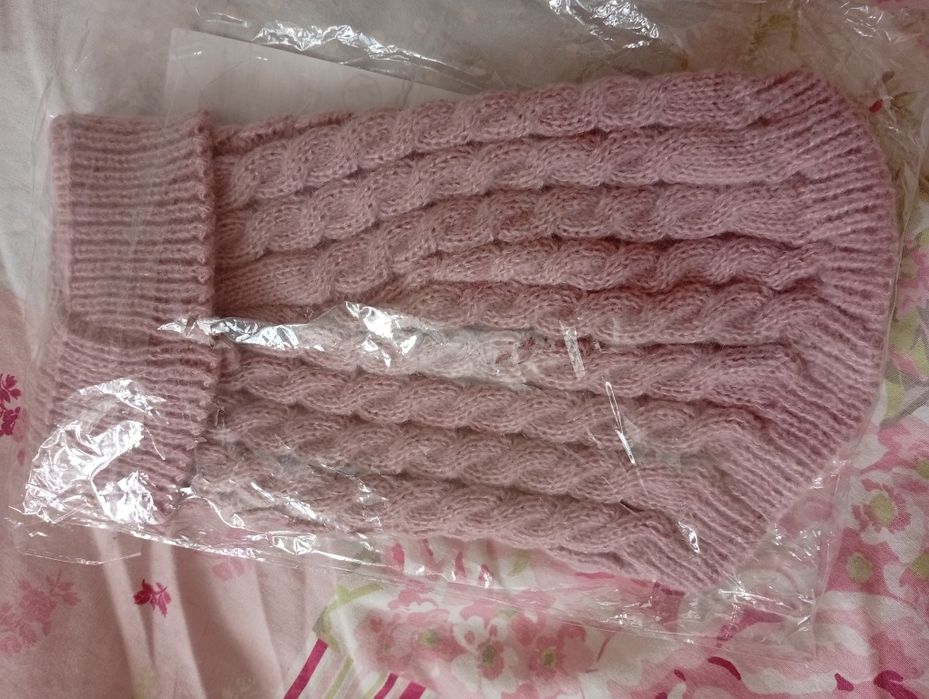 Camisola de cão muito macia e fofinha tamanho S Nova