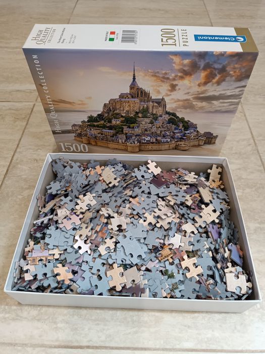 Puzzle Clementoni  1500 elementów High Quality Collection The Mont Saint-Michel Rising