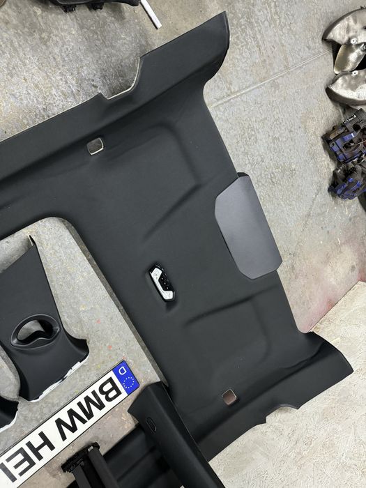 Чорна стеля BMW 2 F44 М235 Черный потолок Шторка Панорама anthrazit