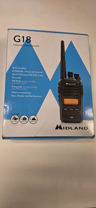 Midland G18 radiotelefon PMR 446