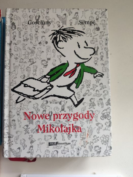 Zestaw 6 książek Mikołajek Marek Piegus Nowe przygody Mikołajka