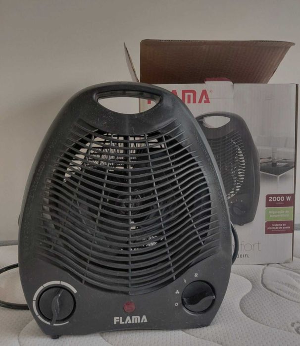 DESCONTO | Termoventilador FLAMA (mod. 2301 FL | 2000 W) - como novo!
