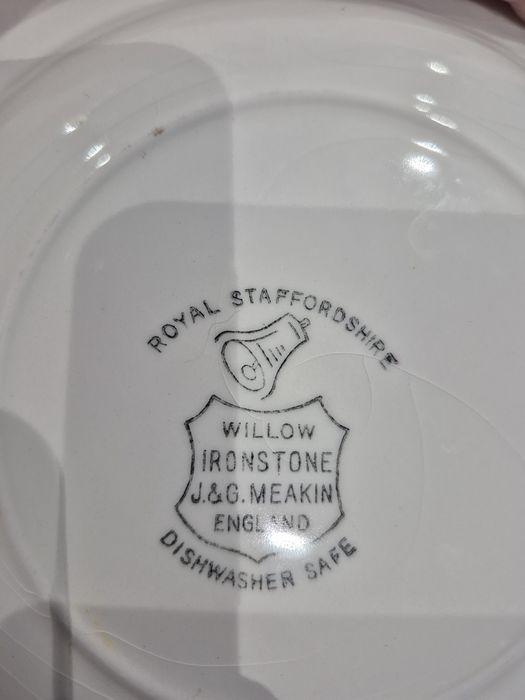 Conjunto 5 Pratos Sobremesa - Inglaterra