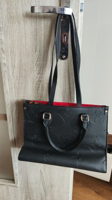 Torebka LV czarna typu teczka