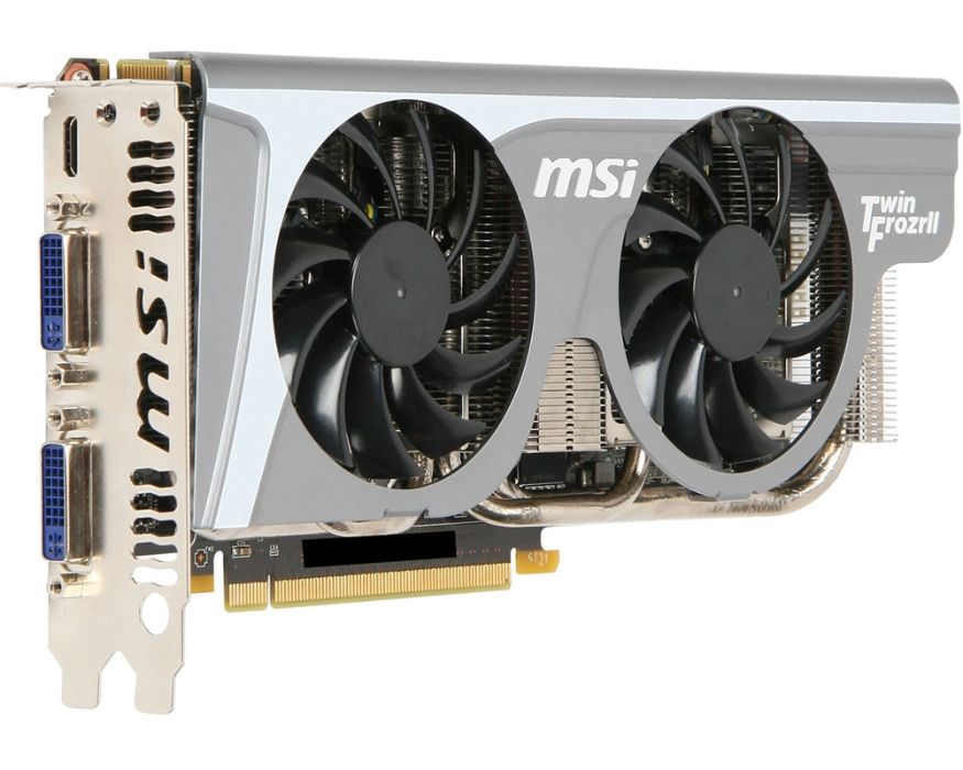 Видеокарта MSI GeForce GTX 560 Ti Twin Frozr II/OC