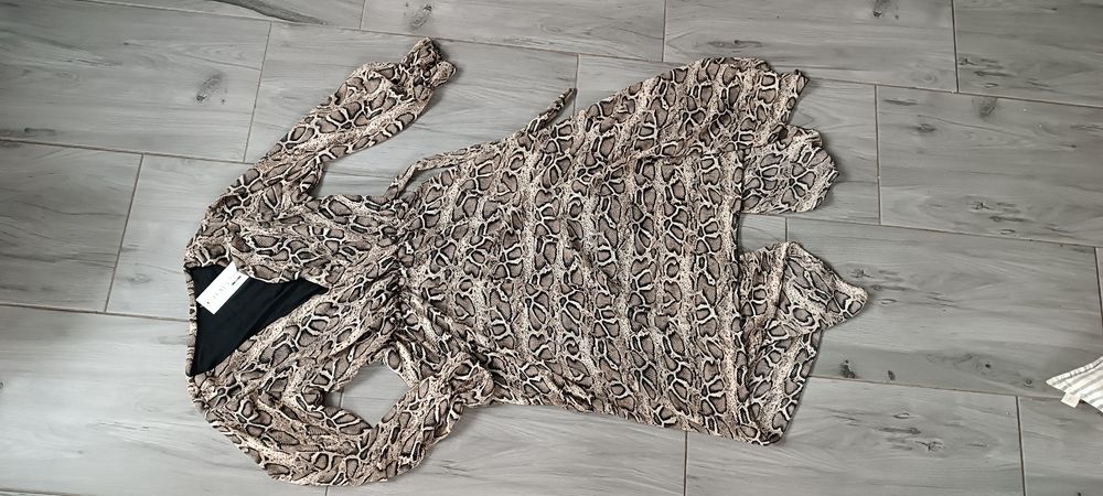 Sukienka MIDI mgiełka długa  Nowa