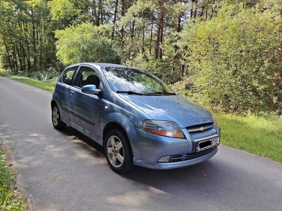 CHEVROLET KALOS AVEO 2007r 1.4 16V Przebieg 110tys z Gazem Klima AUTOMAT !