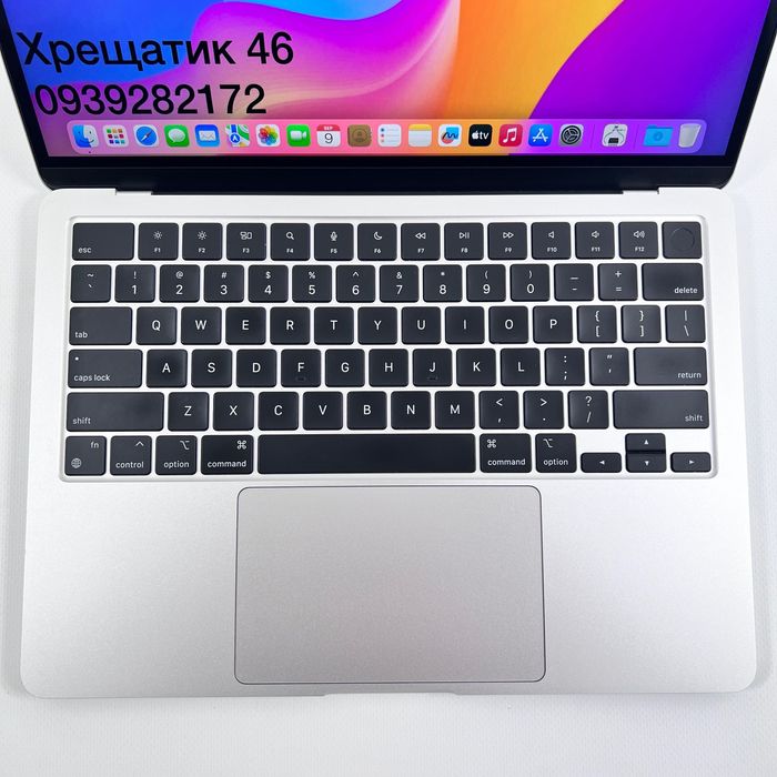 MacBook Air 13 2022 M2 24GB RAM 512GB SSD Silver МАГАЗИН ГАРАНТІЯ