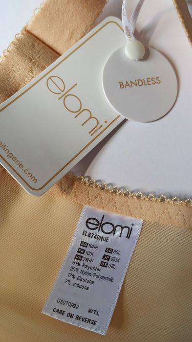 Бюстгальтер-спейсер на косточках elomi amelia телесный