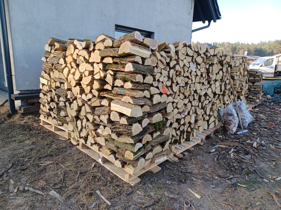 Drewno palety Sosna Dąb Buk Akacja brzoza
