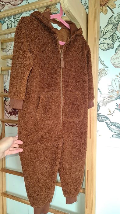 Mis kombinezon H&M 98/104 brązowy viralowy zamek 122