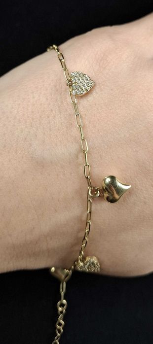 bransoletka złota próba 585