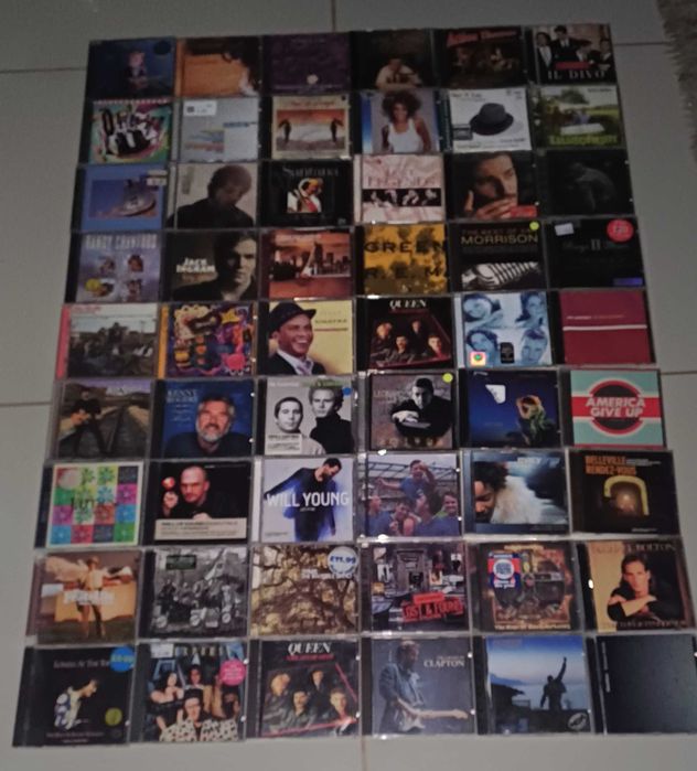 Zestaw CD Płyty kompaktowe rock pop