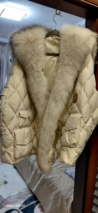 Куртка зимова пух