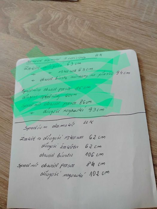 Sprzedam spodnium kupione w UK oraz sukienki