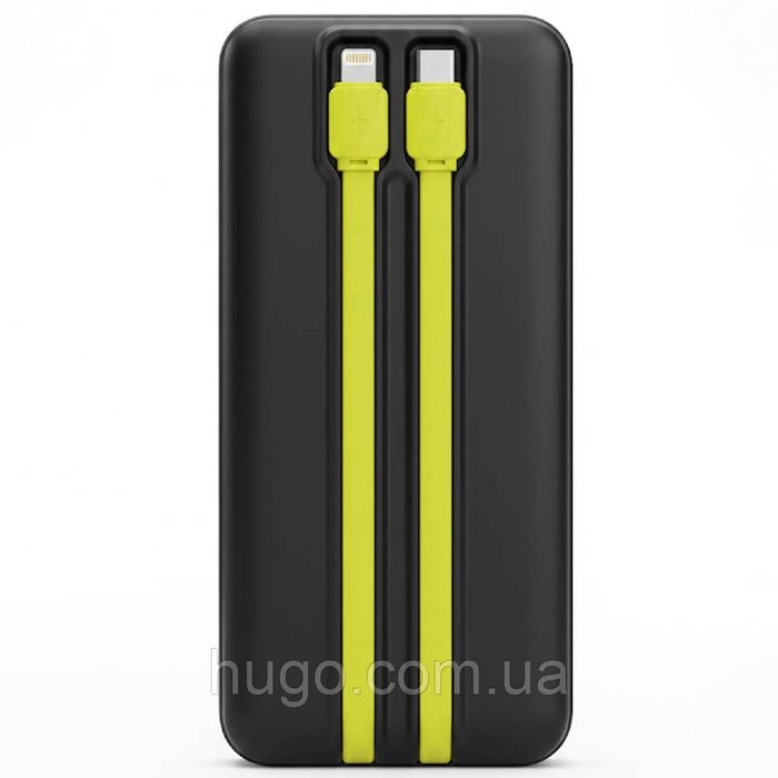 Повербанк 20000mah, +2 кабеля, 2хUSB, 22,5W, 7GO GPW-07