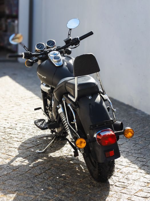 Keeway Superlight 125 Preto Matt (Edição Limitada) + Extras + Originais