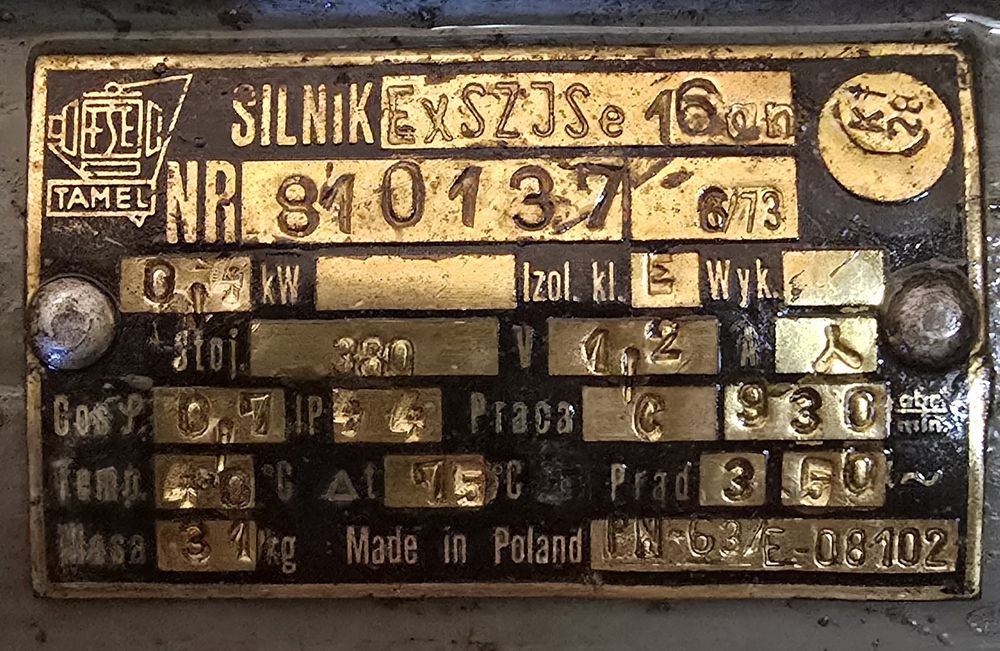 Silnik elektryczny TAMEL