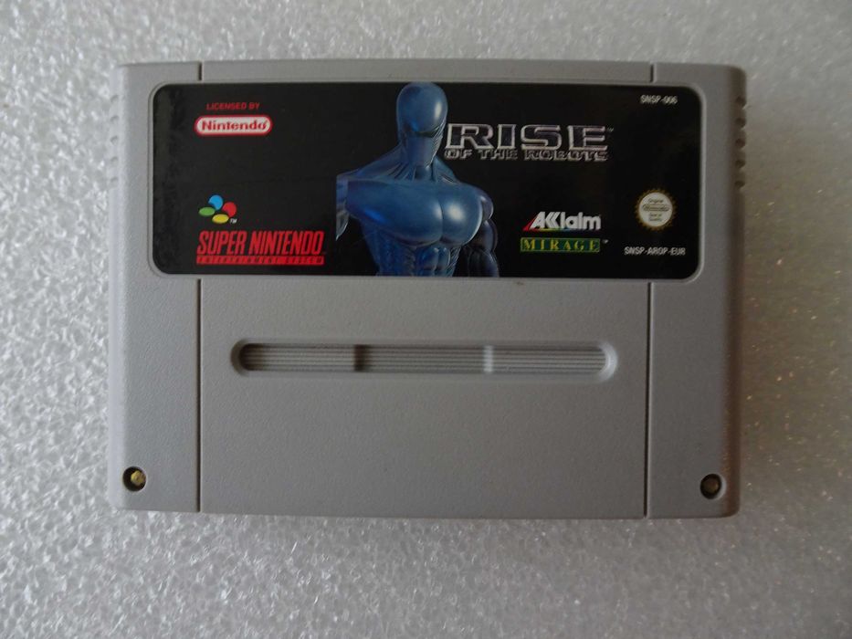 Jogo Super Nintendo SNES - Rise of the robots